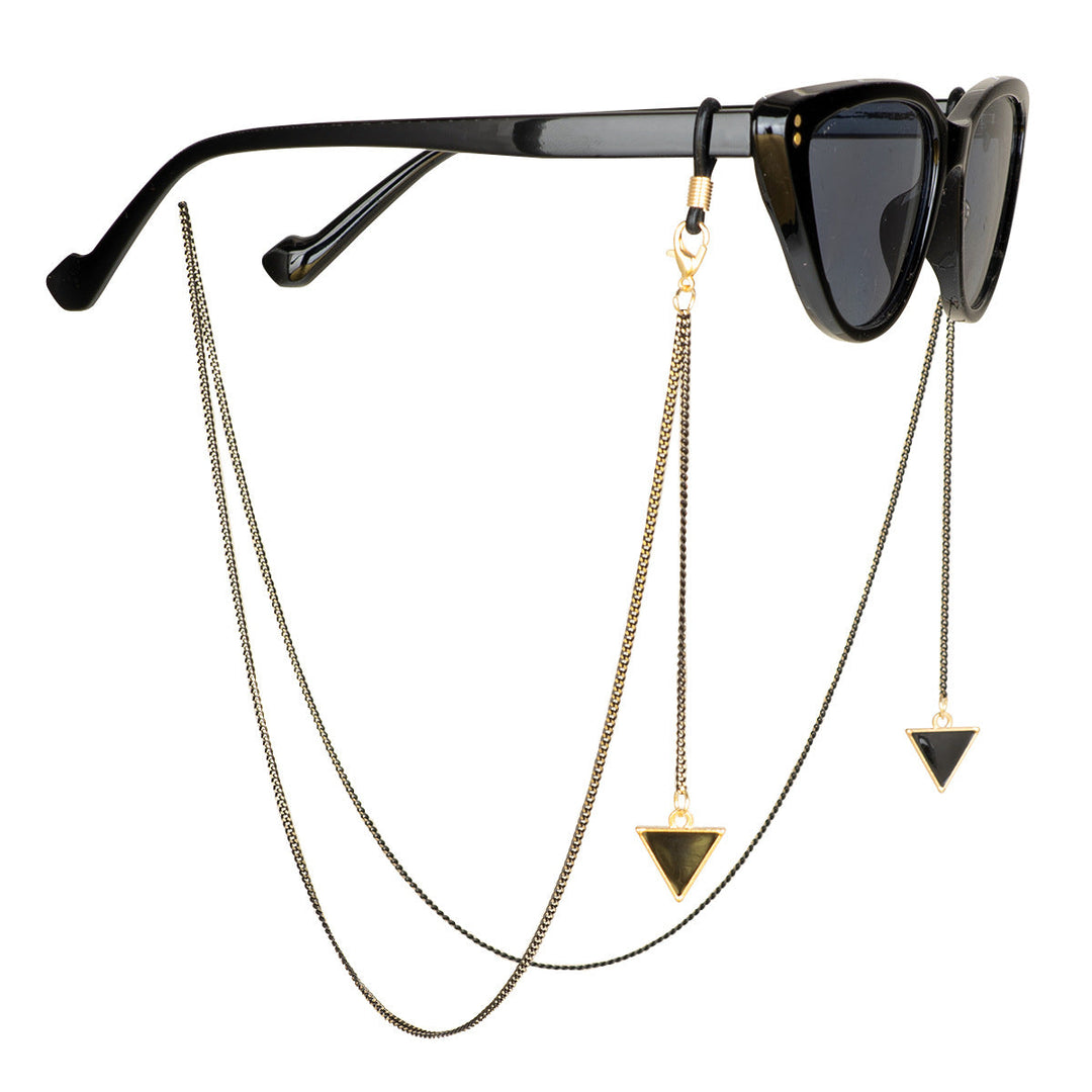 Geometric Pendant Eyewear Chain Kalsten