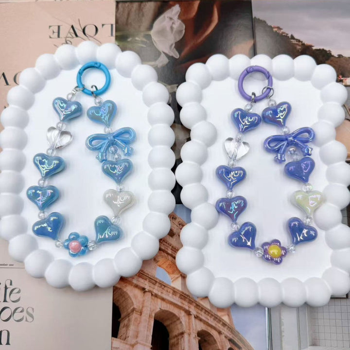 Decorative Heart-Shaped Keychain kalsten