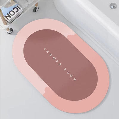 Contemporary Shower Room Mat Kalsten
