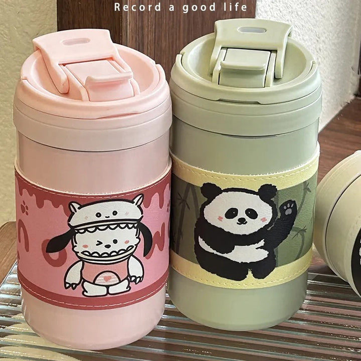 Women's Insulated Thermo Mug with Cute Animal Design Kalsten