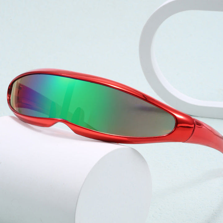 Women's sporty protective sunglasses with aerodynamic design Kalsten