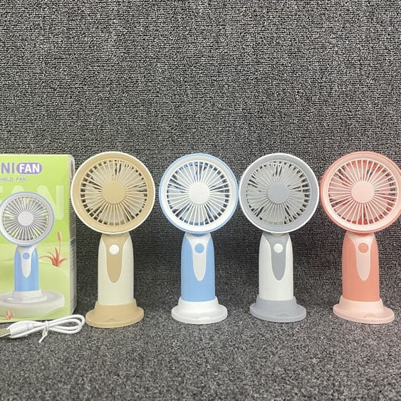 Unisex Portable Mini Hand Fan with USB Charging Function and Ergonomic Grip Kalsten