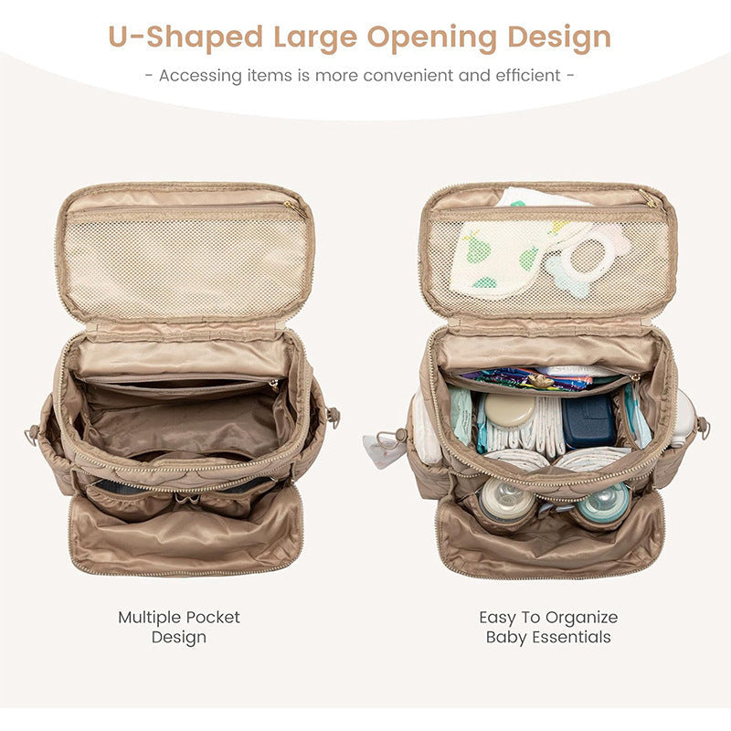 Padded backpack with integrated compartments Kalsten