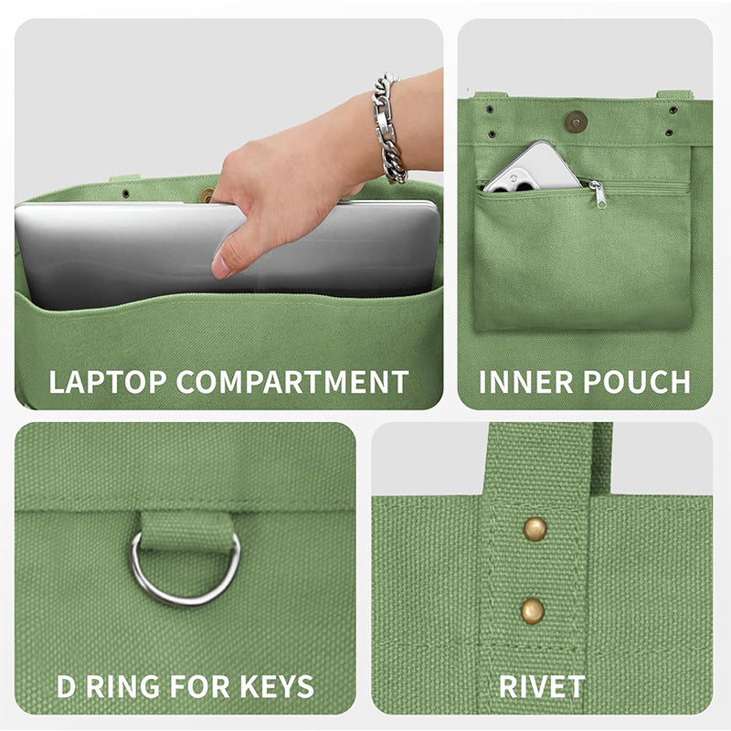 Multifunctional and Spacious Shopping Bag with Practically Designed Compartments Kalsten