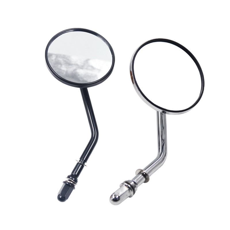 Motorcycle rearview mirror with adjustable arm and light effect Kalsten