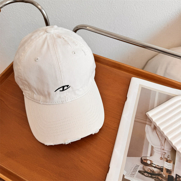 Men's Distressed Cotton Baseball Cap Kalsten