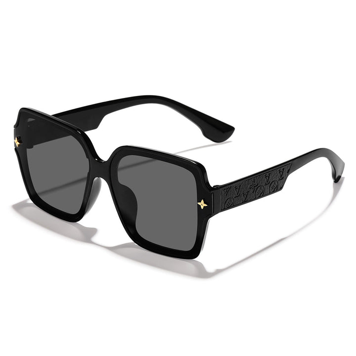 Ladies stylish oversized sunglasses with fashionable frame Kalsten