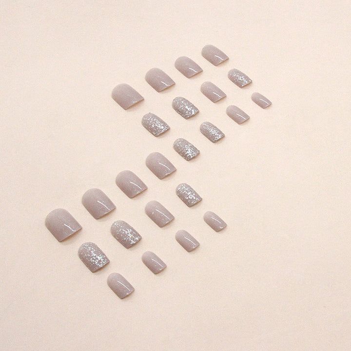 Sparkling Glitter Nail Tip Set Kalsten