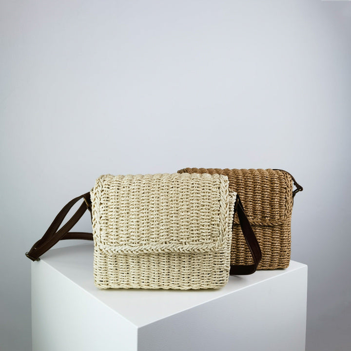 Stylish Rattan Shoulder Bag Kalsten