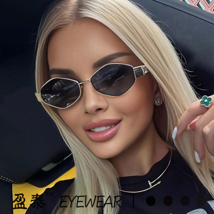 Women's Geometric Cat-Eye Sunglasses Kalsten