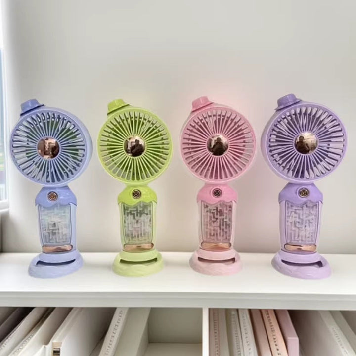 Unisex Portable Handheld Fan with Water Mist Kalsten