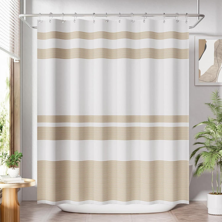 Modern Striped Shower Curtain Kalsten