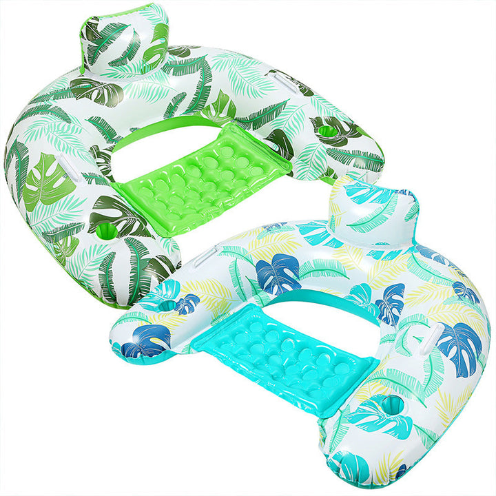 Women's Inflatable Relaxation Island with Ergonomic Headrest Design Kalsten