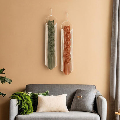 Artistic Macrame Wall Tapestry Acalora