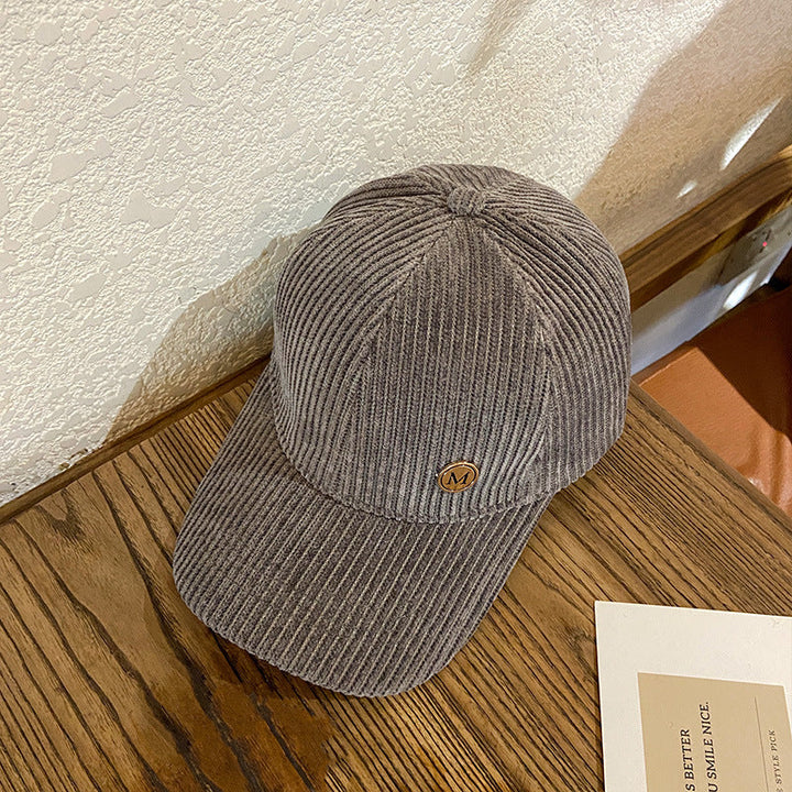 Women's Textured Corduroy Baseball Cap Kalsten