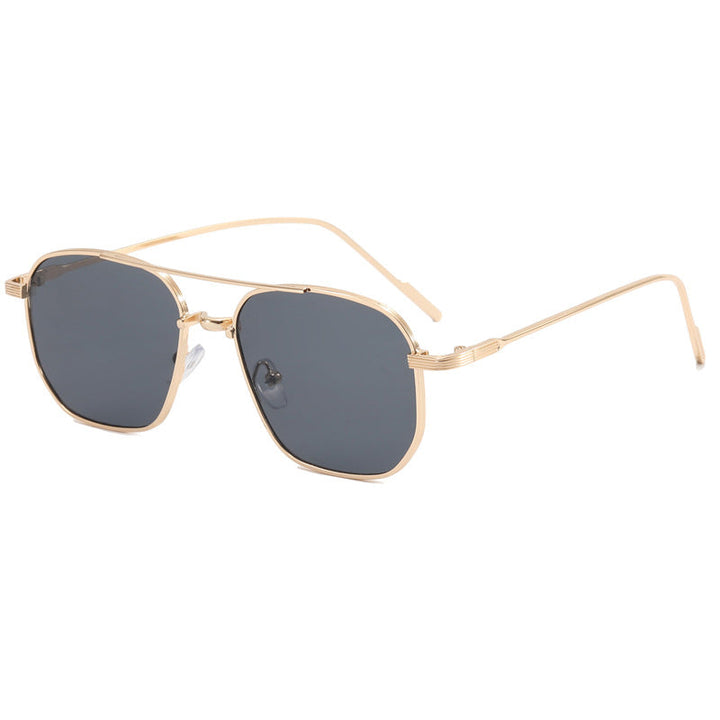 Women's fashionable geometric glasses with elegant metal frame Kalsten