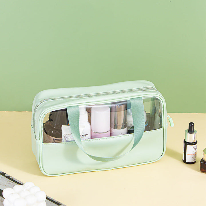 Cosmetic bag with transparent compartments Kalsten