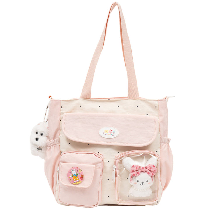 Multi-Pocket Casual Tote Bag Kalsten