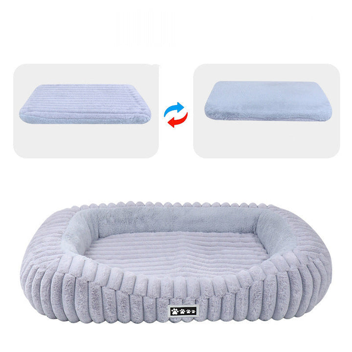 Cozy Rectangle Dog Bed