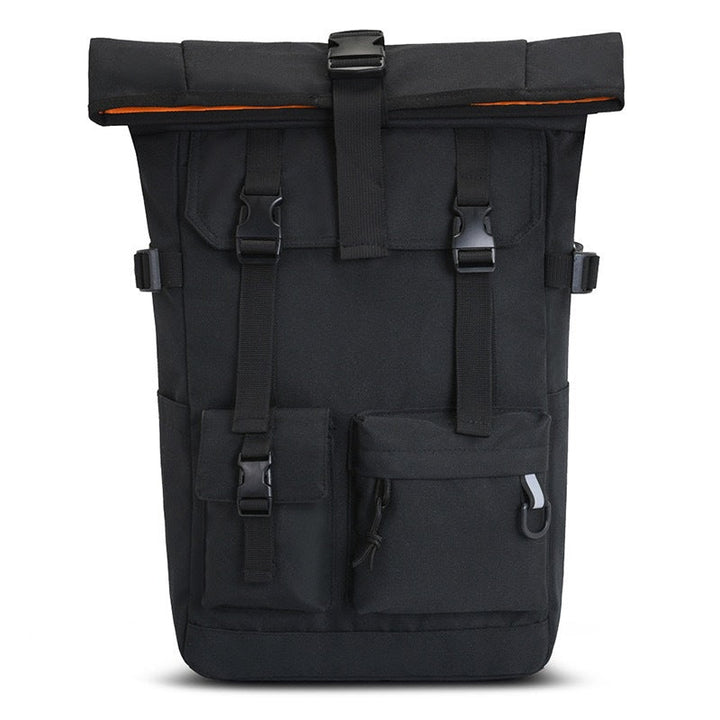 Modern rolltop backpack with multifunctional exterior pockets Kalsten