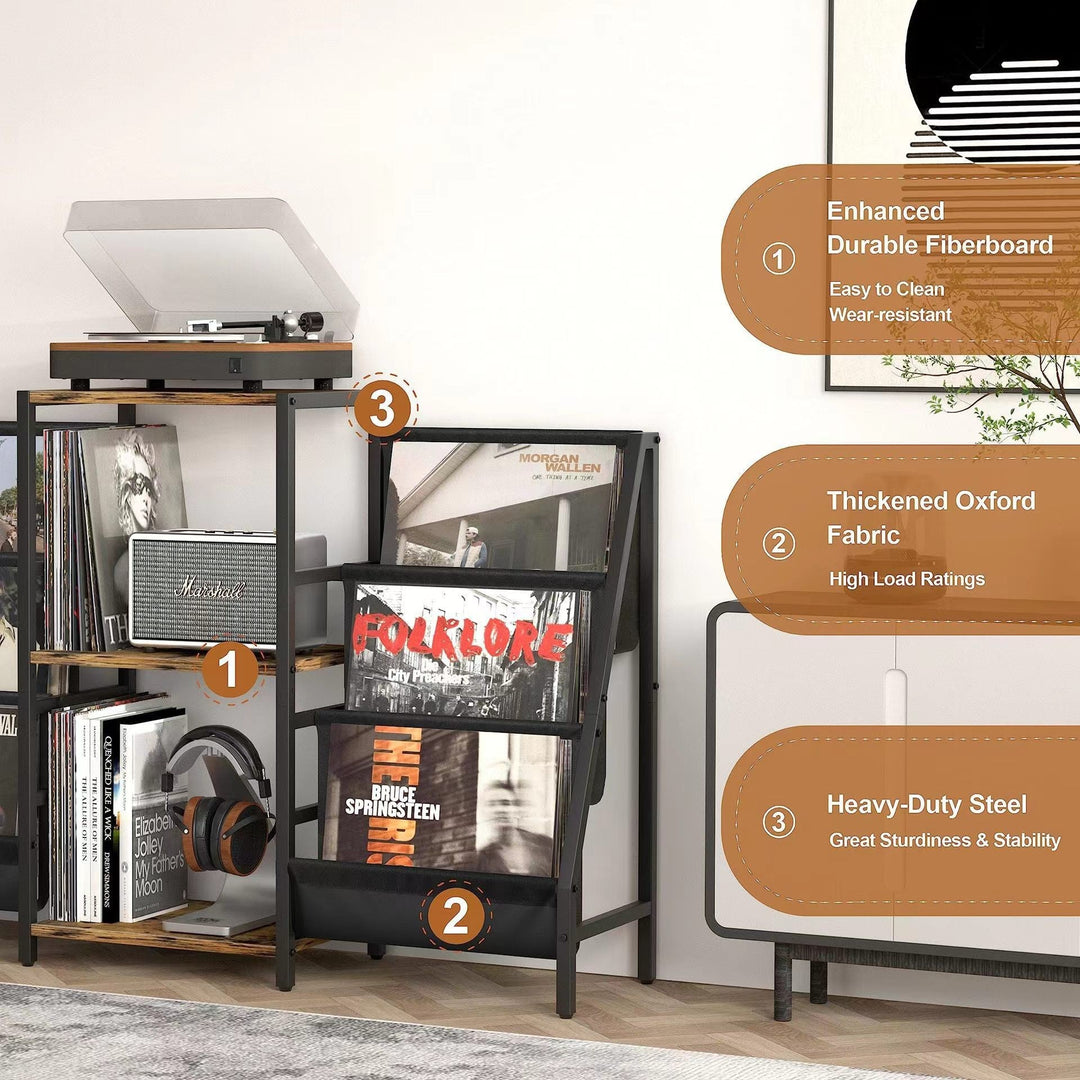 Flat shelf with modern design and versatile storage options Kalsten