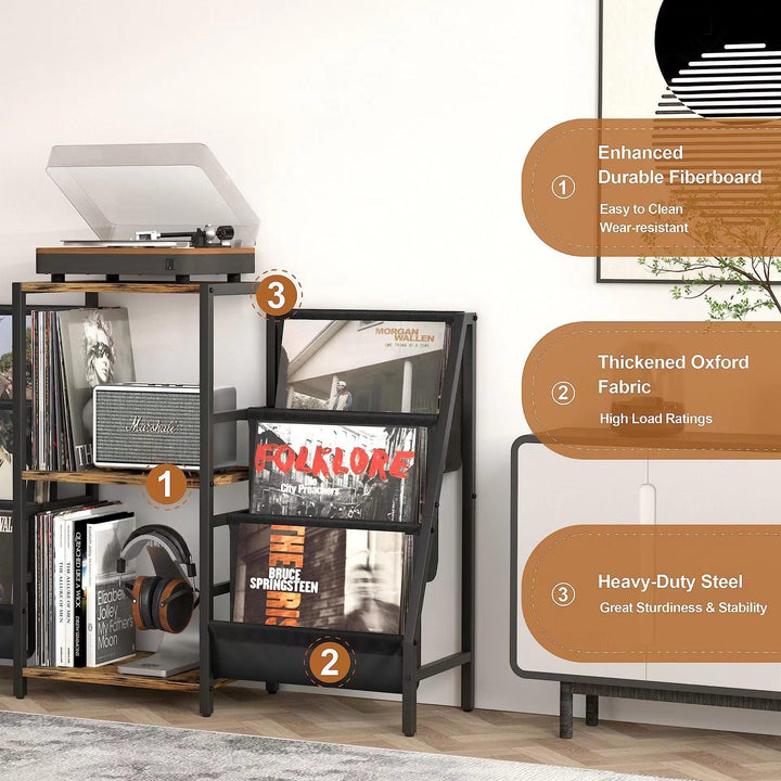 Flat shelf with modern design and versatile storage options Kalsten