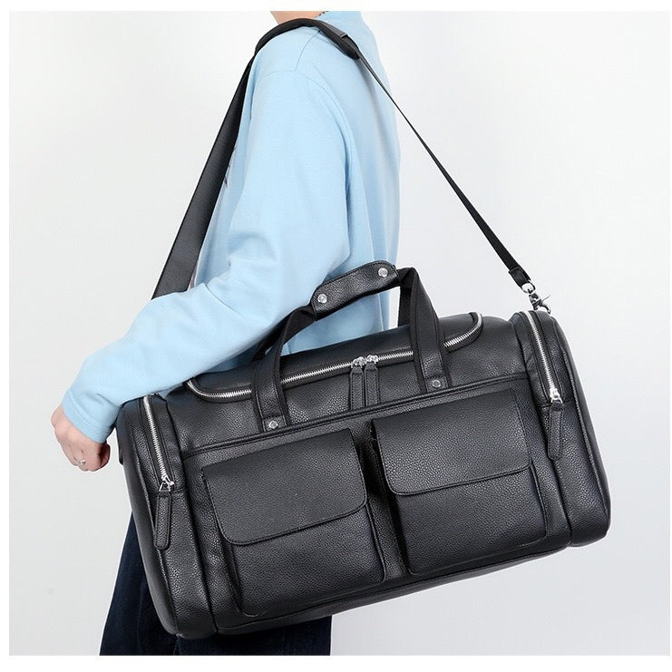Spacious and Durable Travel Bag with Multiple Outer Pockets Kalsten