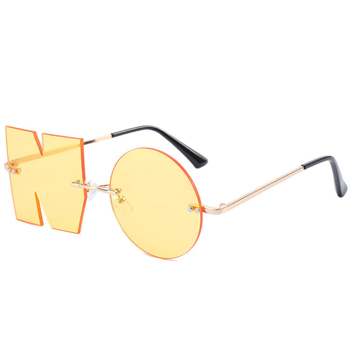 Women's extraordinary geometric sunglasses with striking design Kalsten