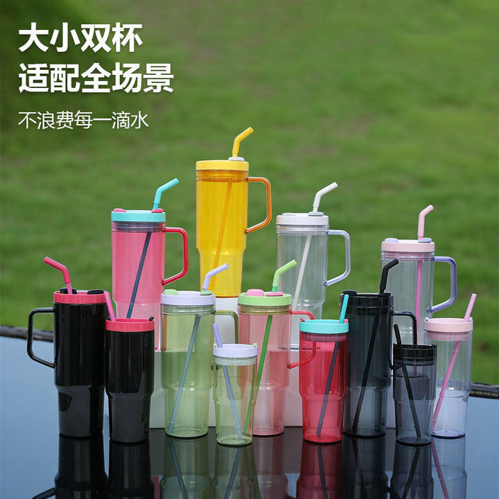 Ladies drinking cup with integrated filter and handle Kalsten