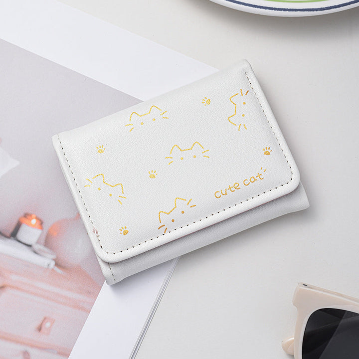 Cute Cat-Themed Card Holder Kalsten