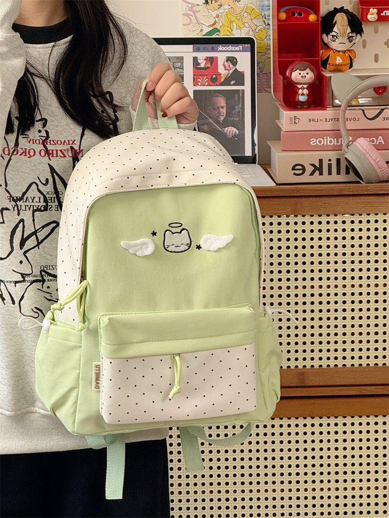 Cute Animated Character School Backpack