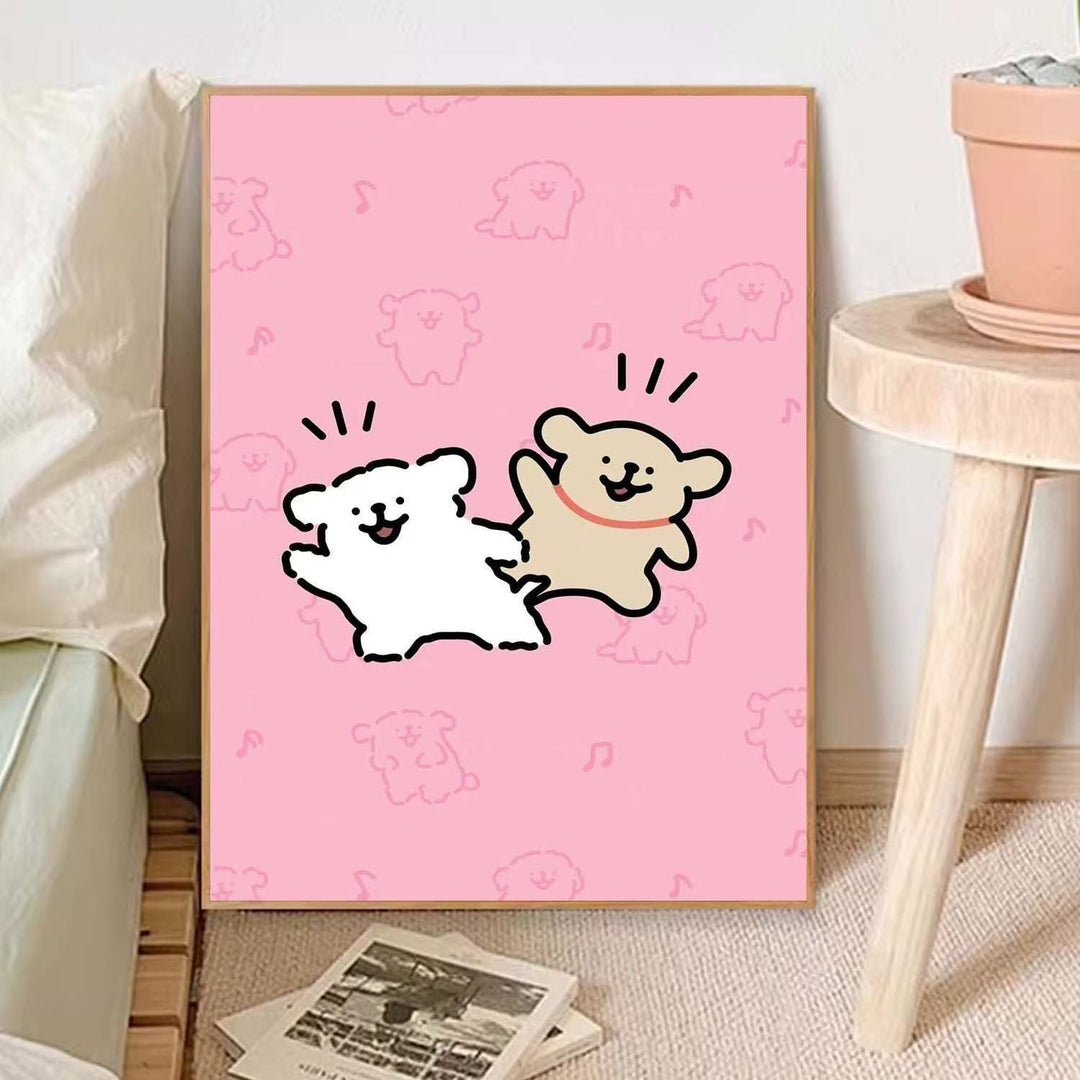 Cute Animal-Themed Illustrative Wall Art Kalsten