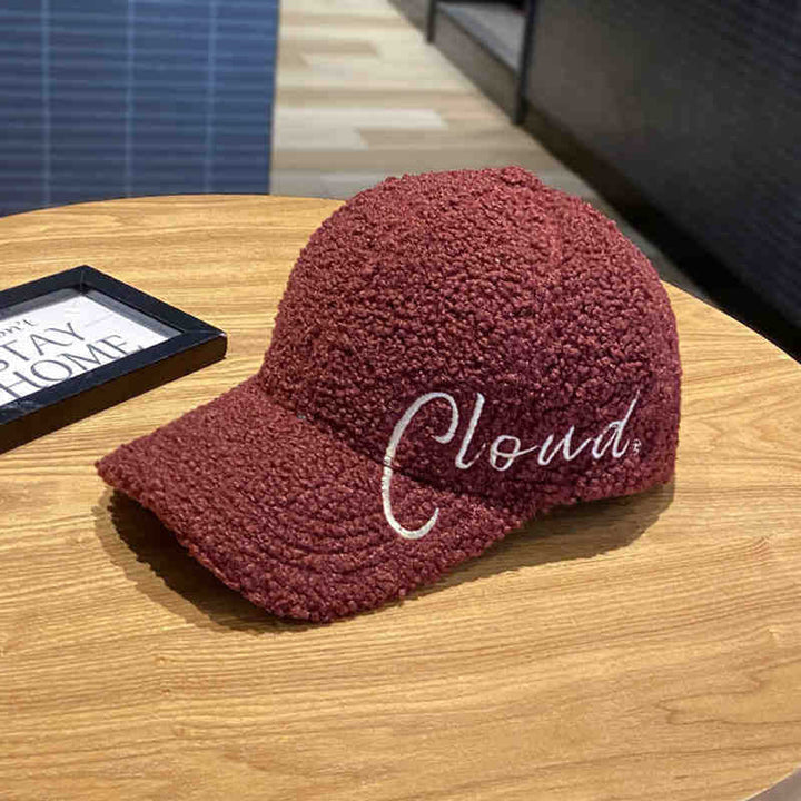 Women's Fluffy Textured Baseball Cap Kalsten