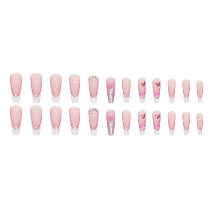 Decorative Butterfly Nail Art Extensions Kalsten