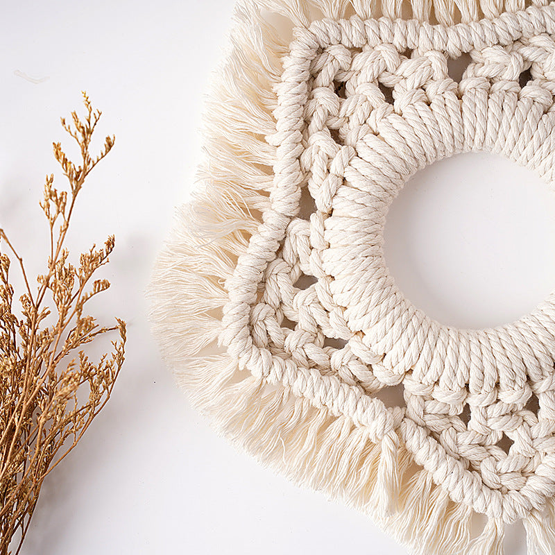 Star-Shaped Macrame Wall Decor Acalora