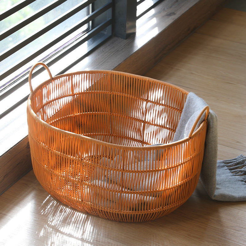 Large Handwoven Storage Basket Kalsten