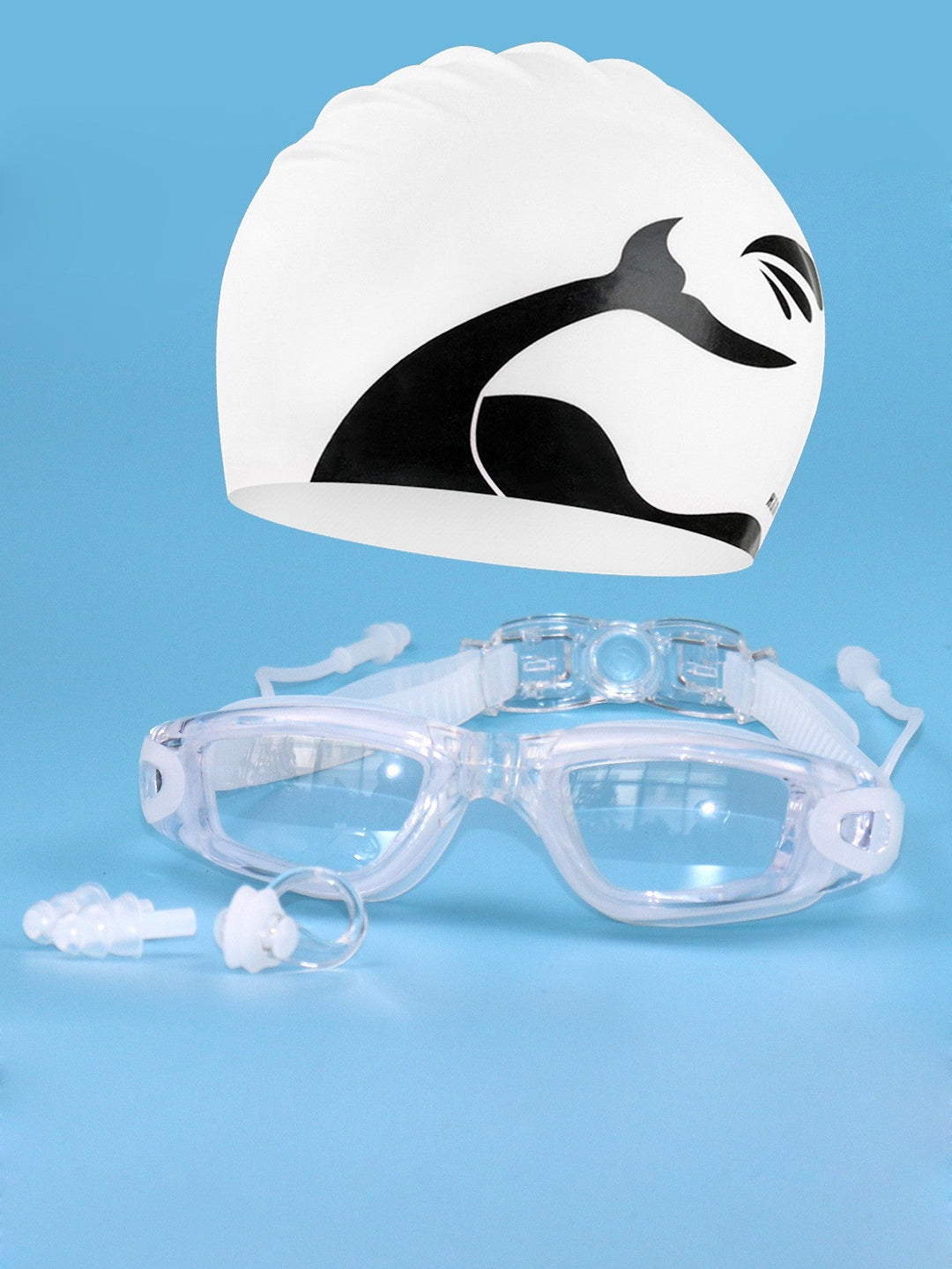 Professional swimming goggles with individually adjustable headband Kalsten