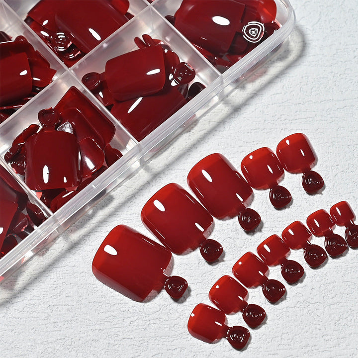 Premium Press-On Toenail Kit Kalsten