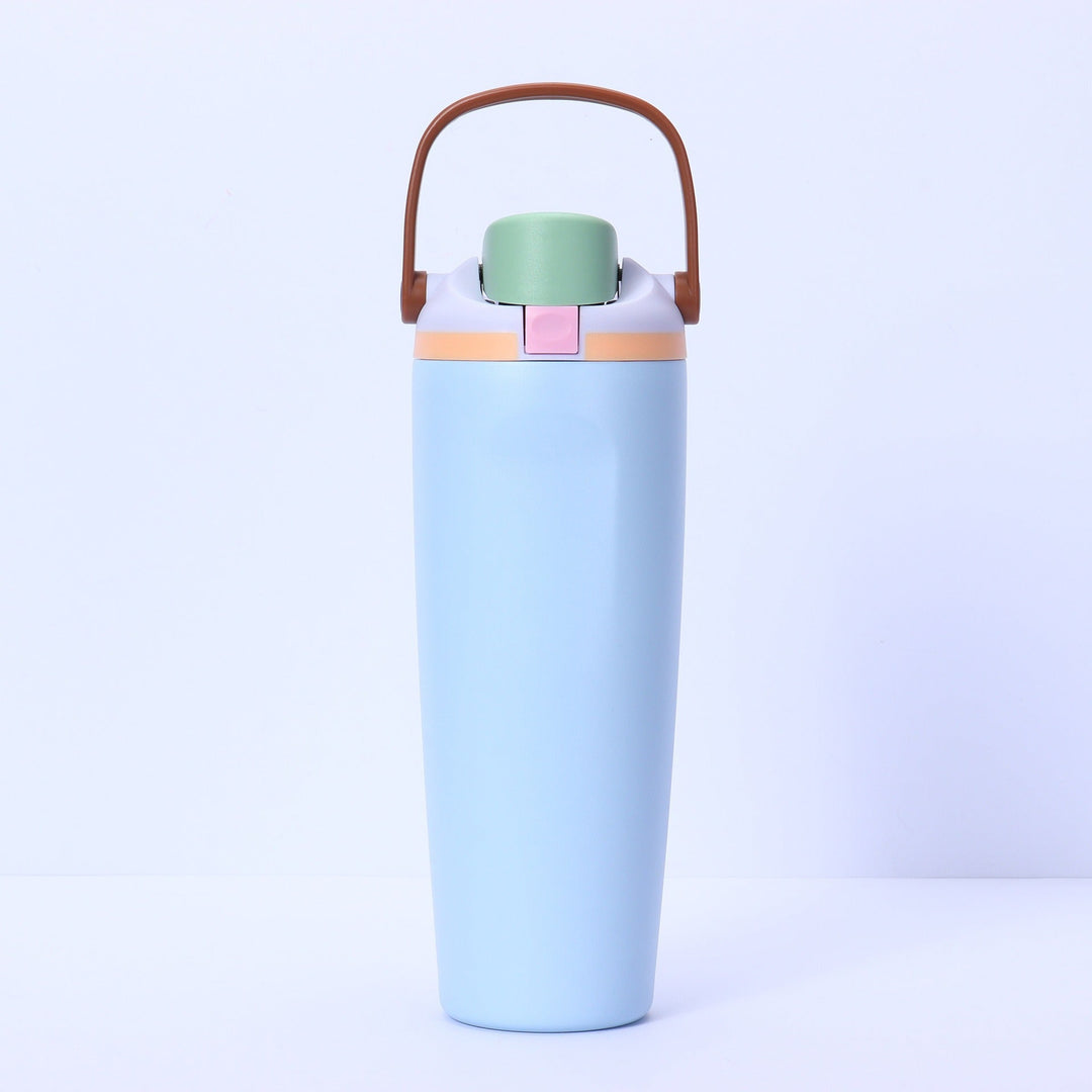 Women's insulated drinking bottle with ergonomic carry handle Kalsten