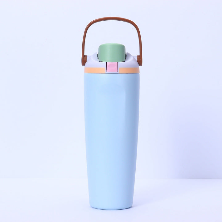 Women's insulated drinking bottle with ergonomic carry handle Kalsten