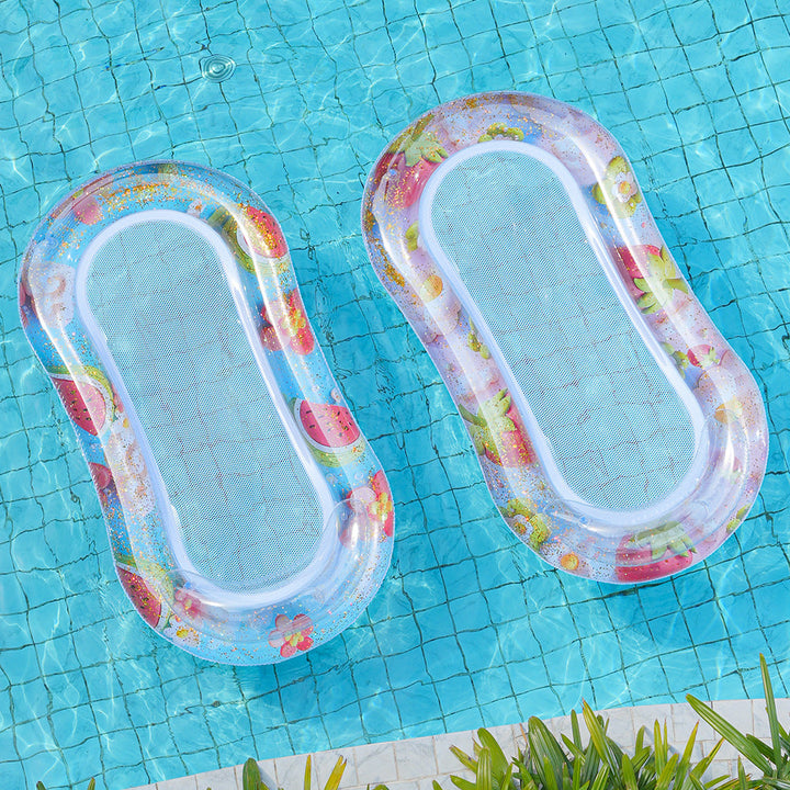 Women Inflatable Summer Lounge with Cup Holders Kalsten