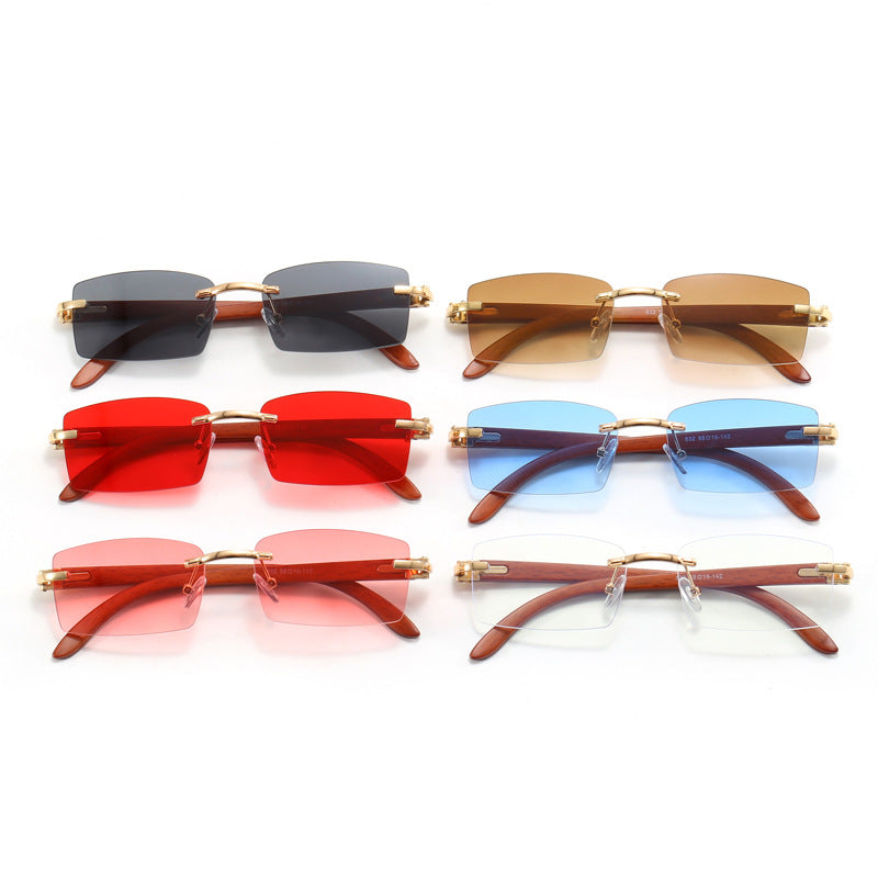 Women's high-quality sunglasses with elegant wooden frame Kalsten