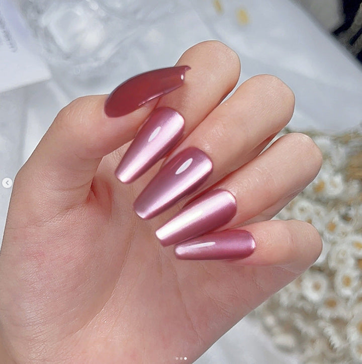 Premium Glossy Press-On Nail Tips Set Kalsten