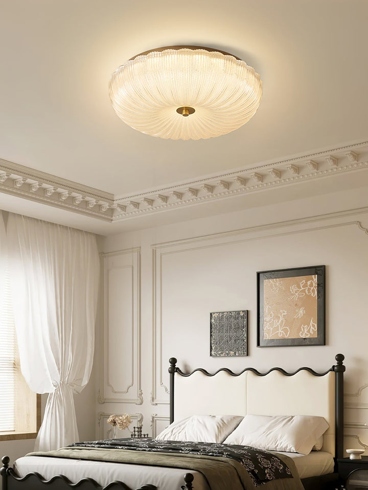 Frosted Glass Ceiling Light 15.7 in Warm Neutral Cool Indoor Lighting Modern Fixture | Kalsten