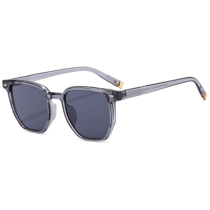 Women's fashionable transparent sunglasses in elegant hexagon design Kalsten