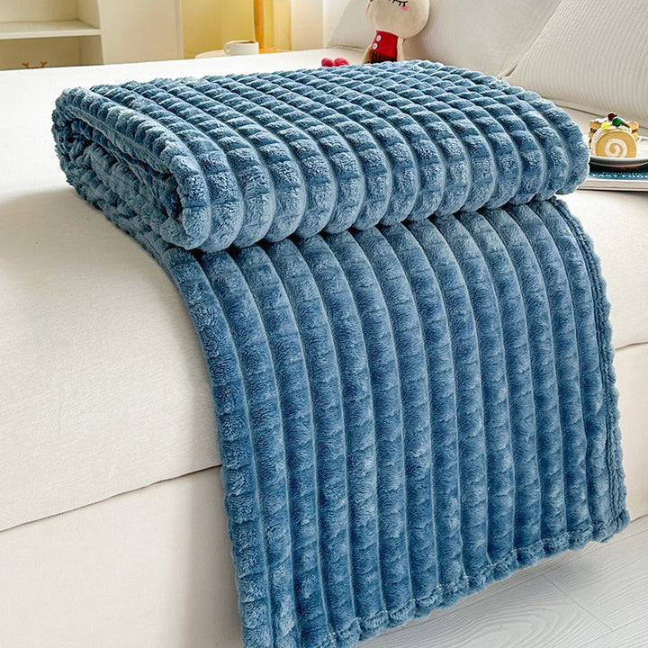 Ridge Textured Throw Blanket Kalsten