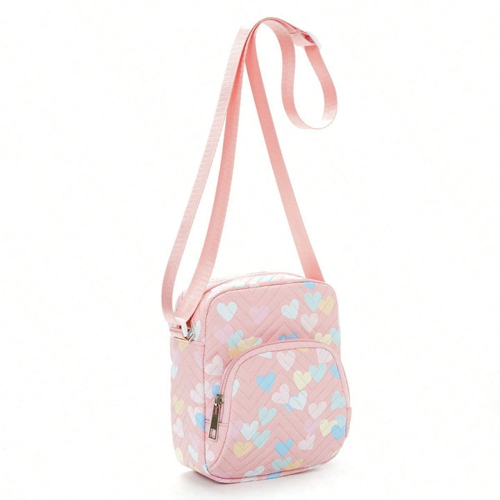 Fluffy shoulder bag with star motif Kalsten