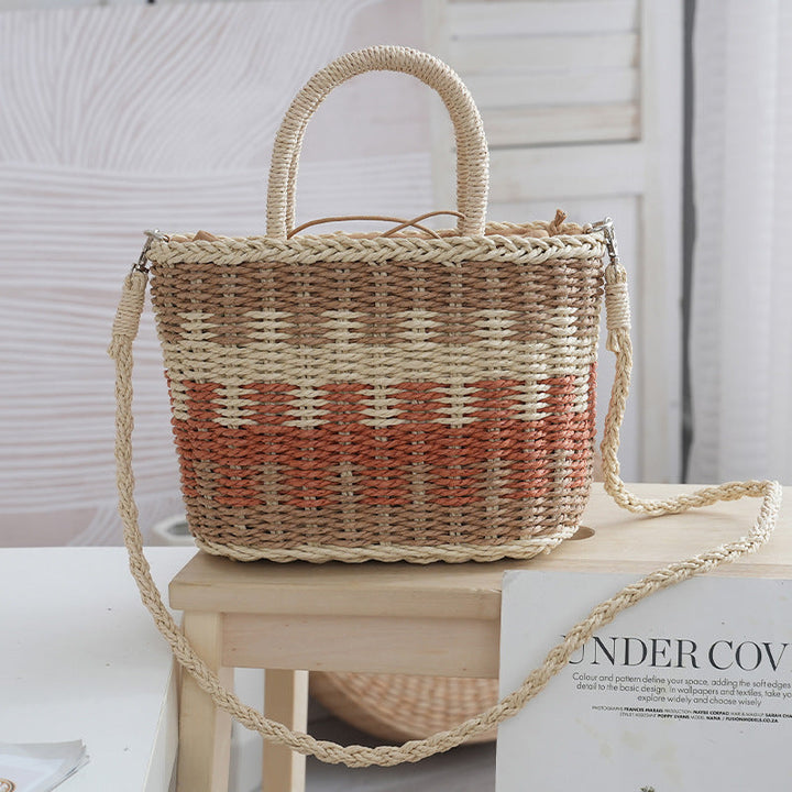 Basket bag with removable inner pocket Kalsten
