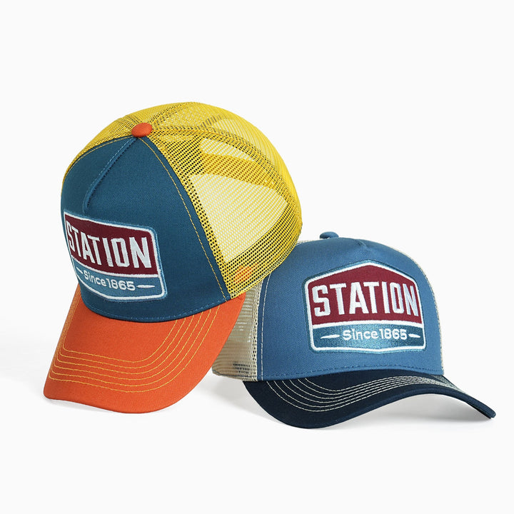 Women Breathable Trucker Cap with Vintage Design Kalsten