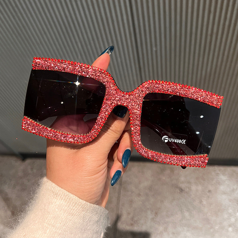 Women's sunglasses with rhinestone decorated frame Kalsten